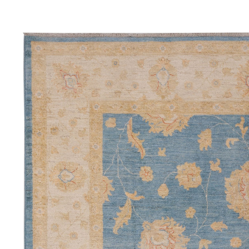 Ziegler Teppich - 300 x 207 cm - blau