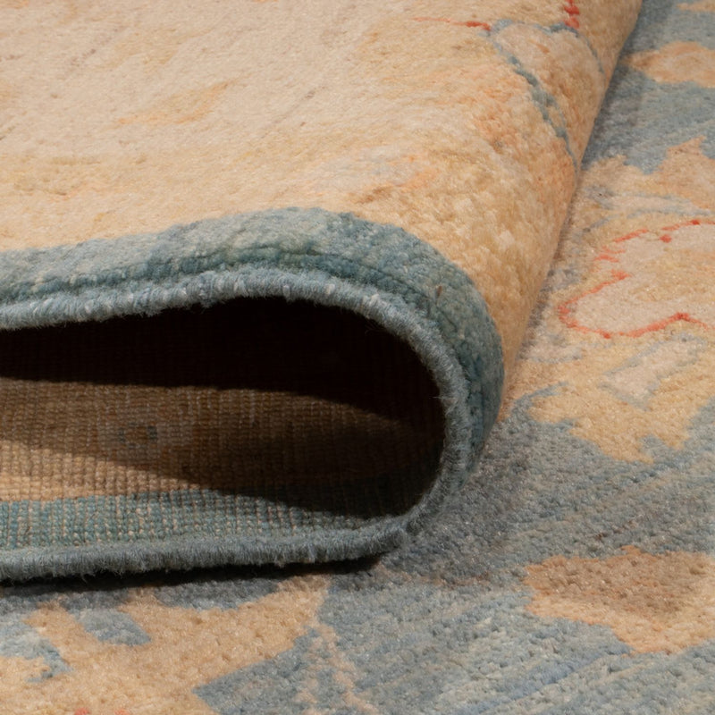Ziegler Teppich - 300 x 207 cm - blau