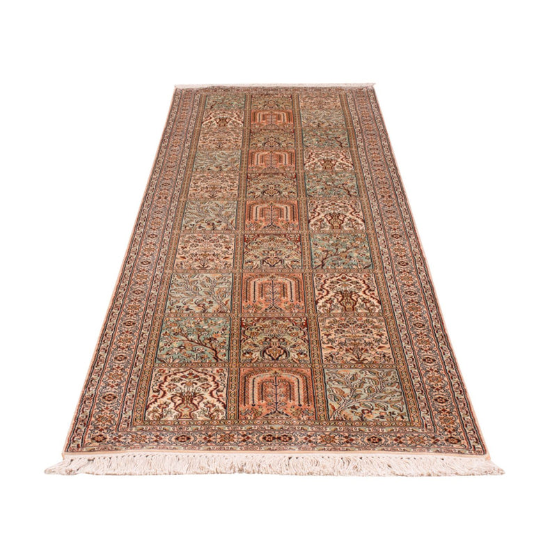 Läufer Seiden - Kaschmir Seide - 285 x 80 cm - beige