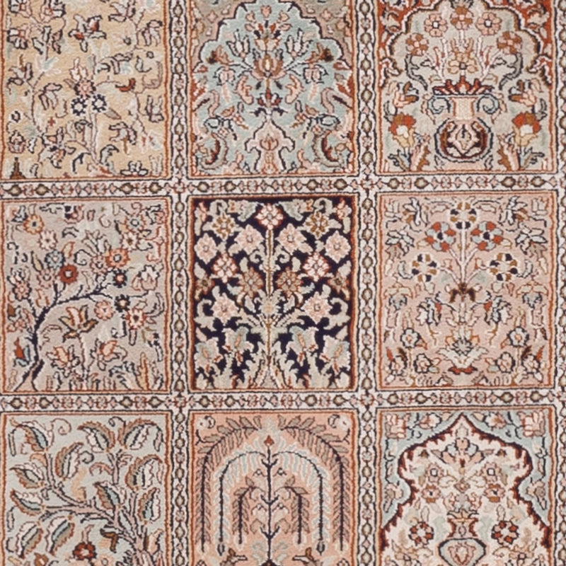 Läufer Seiden - Kaschmir Seide - 298 x 77 cm - beige