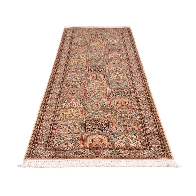 Läufer Seiden - Kaschmir Seide - 298 x 77 cm - beige