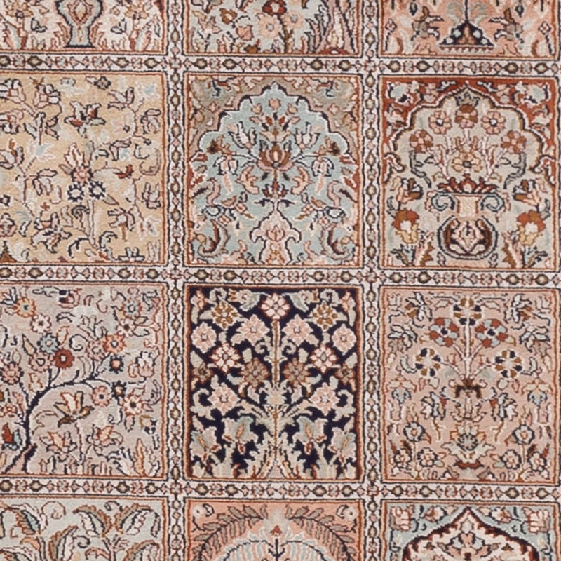 Läufer Seiden - Kaschmir Seide - 301 x 79 cm - beige