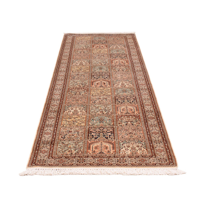 Läufer Seiden - Kaschmir Seide - 301 x 79 cm - beige