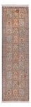 Läufer Seiden - Kaschmir Seide - 287 x 80 cm - dunkelbeige