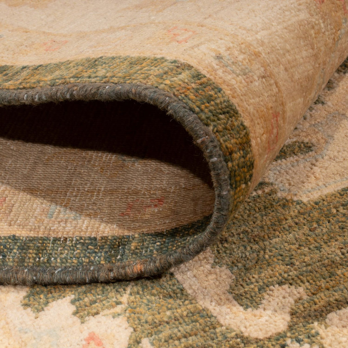 Ziegler Teppich - 304 x 200 cm - grün