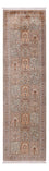 Läufer Seiden - Kaschmir Seide - 303 x 81 cm - dunkelbeige