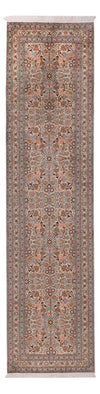 Tappeto Seta del Kashmir 79x338cm - Tappeto orientale - beige - Passatoia / Beige / 79 x 338 cm Passatoia