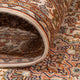 Läufer Seiden - Kaschmir Seide - 290 x 81 cm - dunkelbeige