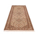Läufer Seiden - Kaschmir Seide - 290 x 81 cm - dunkelbeige