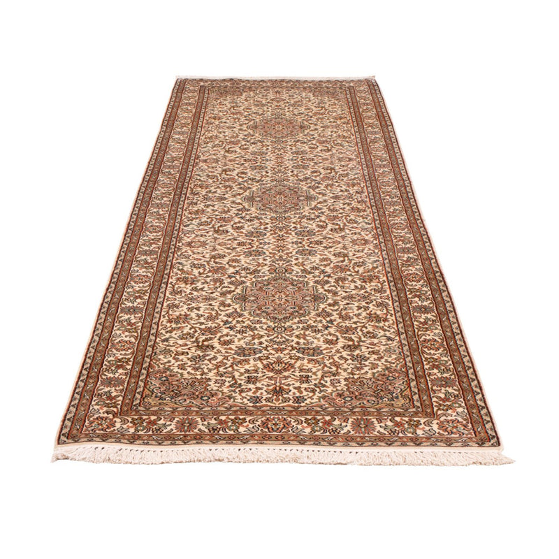 Läufer Seiden - Kaschmir Seide - 290 x 81 cm - dunkelbeige