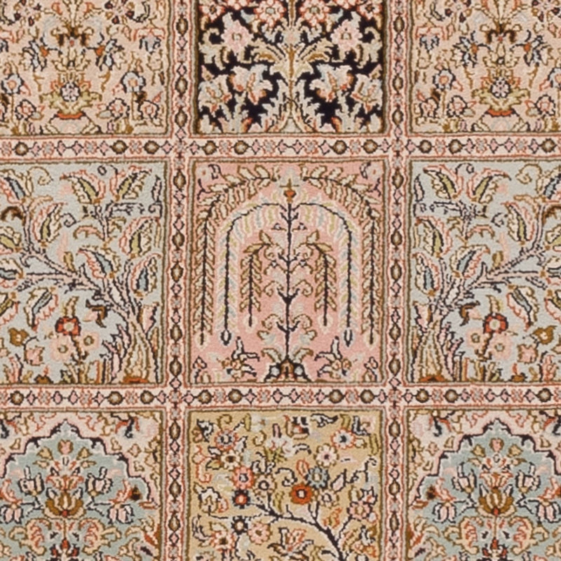 Läufer Seiden - Kaschmir Seide - 282 x 79 cm - mehrfarbig