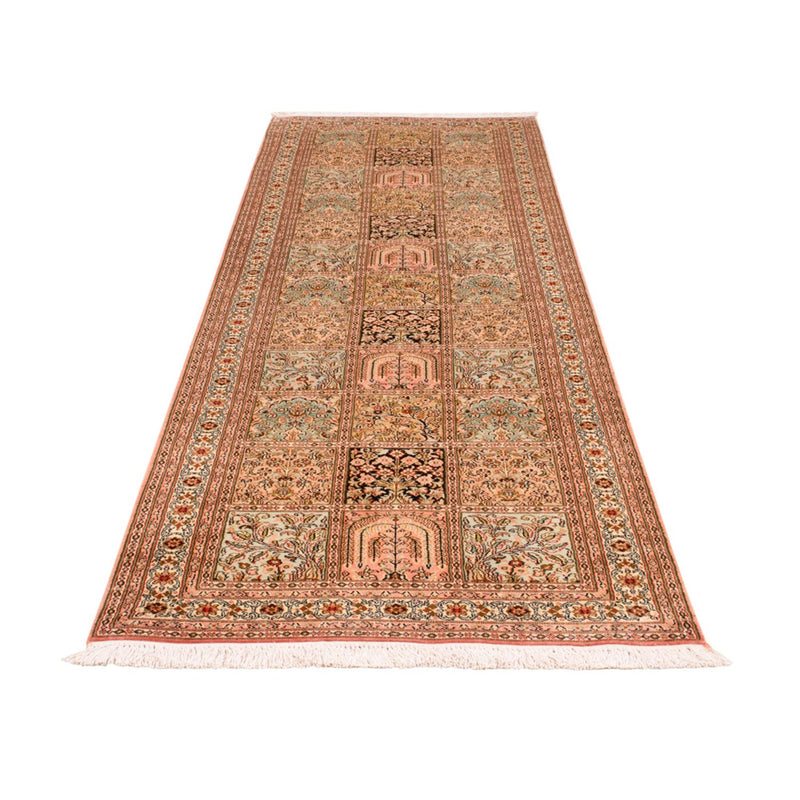 Läufer Seiden - Kaschmir Seide - 282 x 79 cm - mehrfarbig