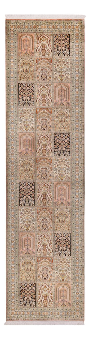 Läufer Seiden - Kaschmir Seide - 310 x 81 cm - mehrfarbig