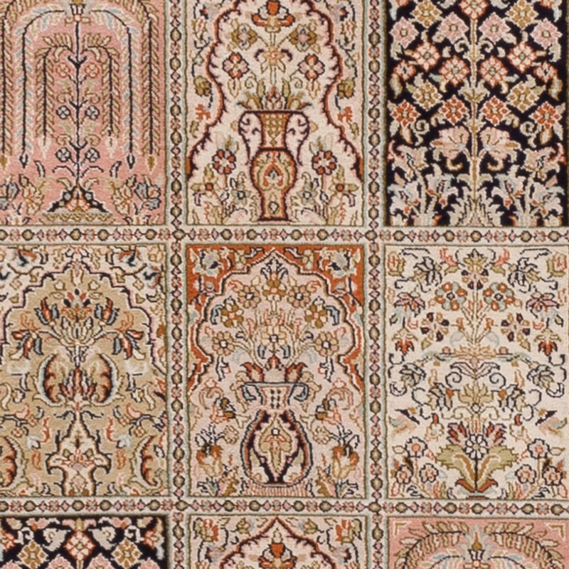 Läufer Seiden - Kaschmir Seide - 310 x 81 cm - mehrfarbig