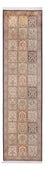 Läufer Seiden - Kaschmir Seide - 304 x 77 cm - mehrfarbig