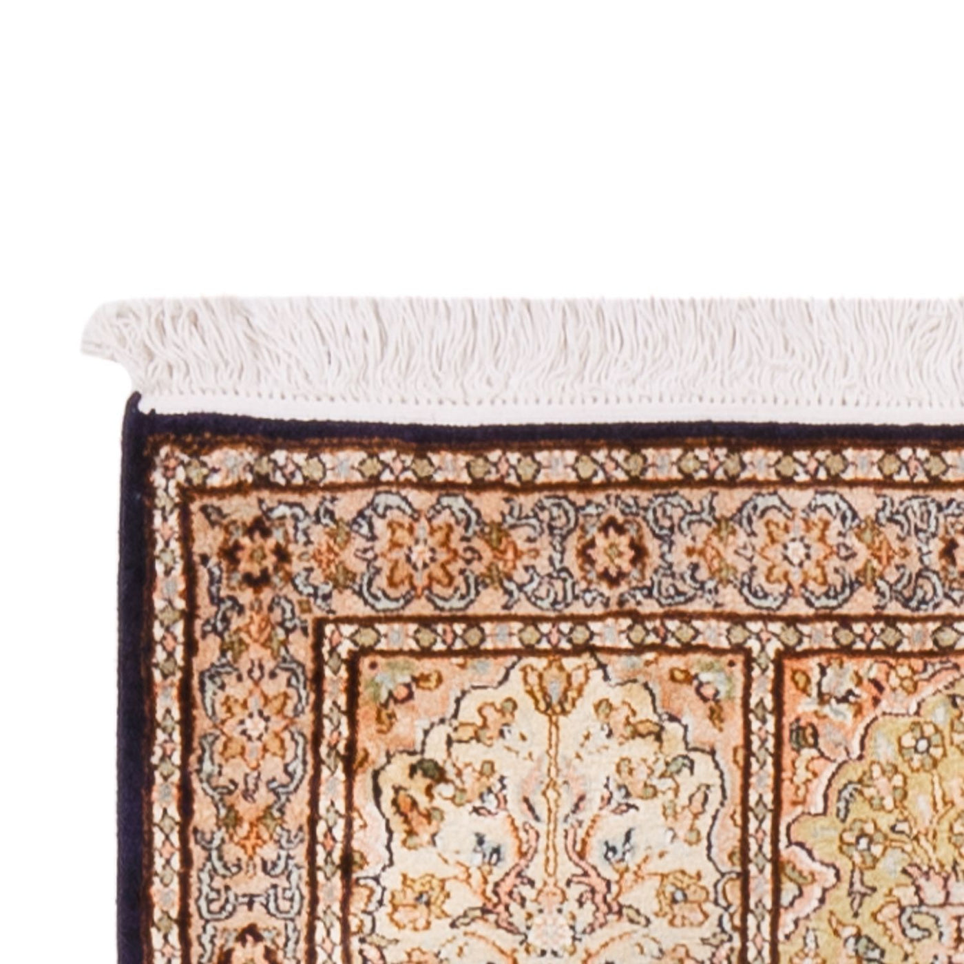 Seta del Kashmir Tappeto 304x77cm - Tappeto orientale
