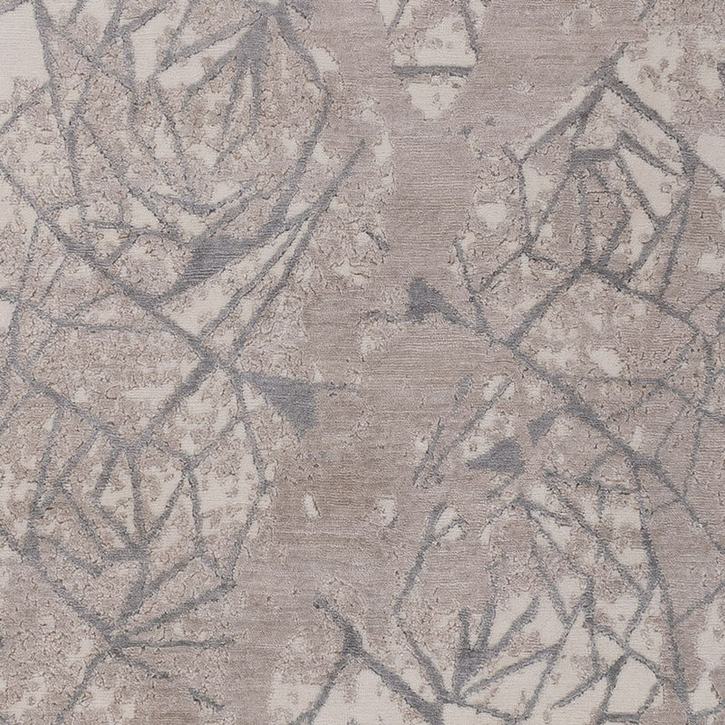 Designer Teppich - 301 x 204 cm - silber