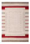 Loribaft Indo Tappeto 202x306cm - Tappeto di lana - crema - Rettangolo / Crema / 202 x 306 cm Rettangolo