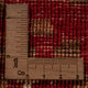 Designer Teppich - 302 x 239 cm - mehrfarbig