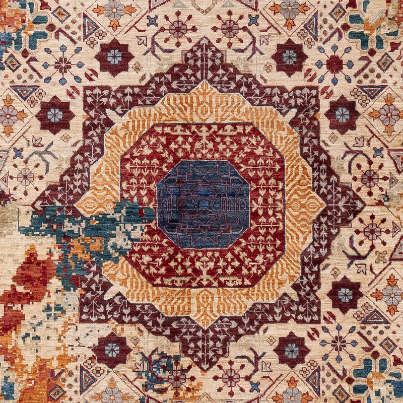 Designer Teppich - 292 x 247 cm - mehrfarbig