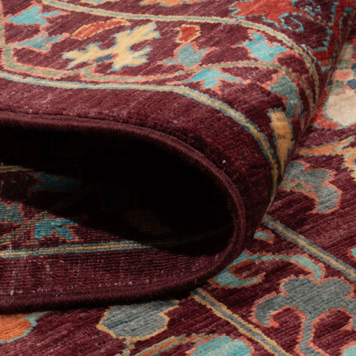 Ziegler Teppich - Ariana - 251 x 202 cm - weinrot