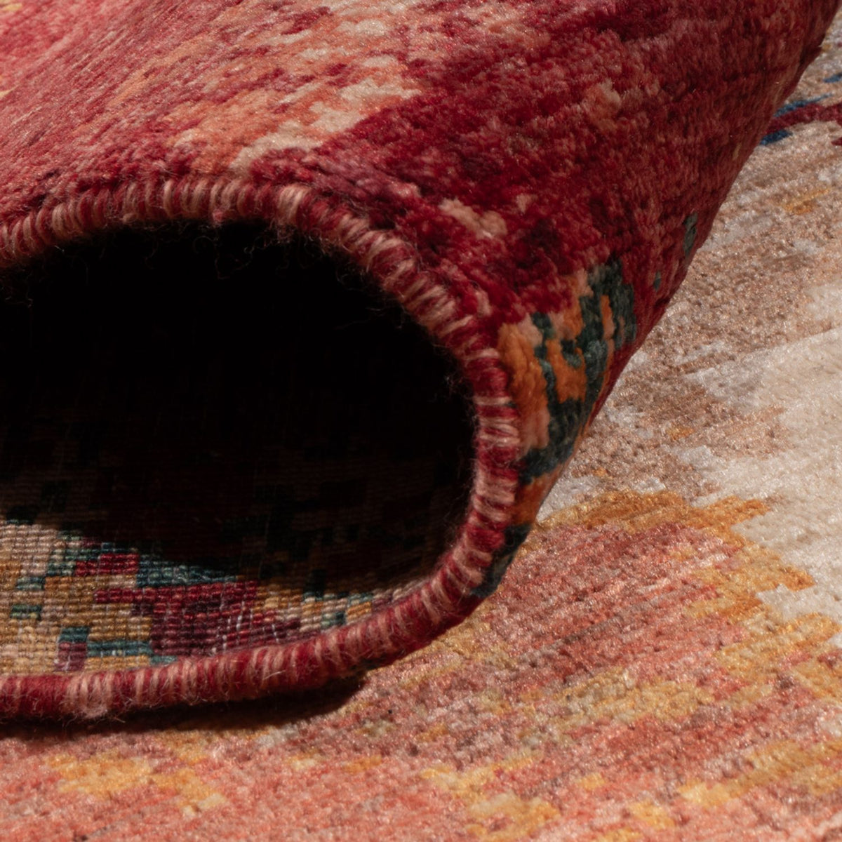 Designer Teppich - 295 x 206 cm - mehrfarbig