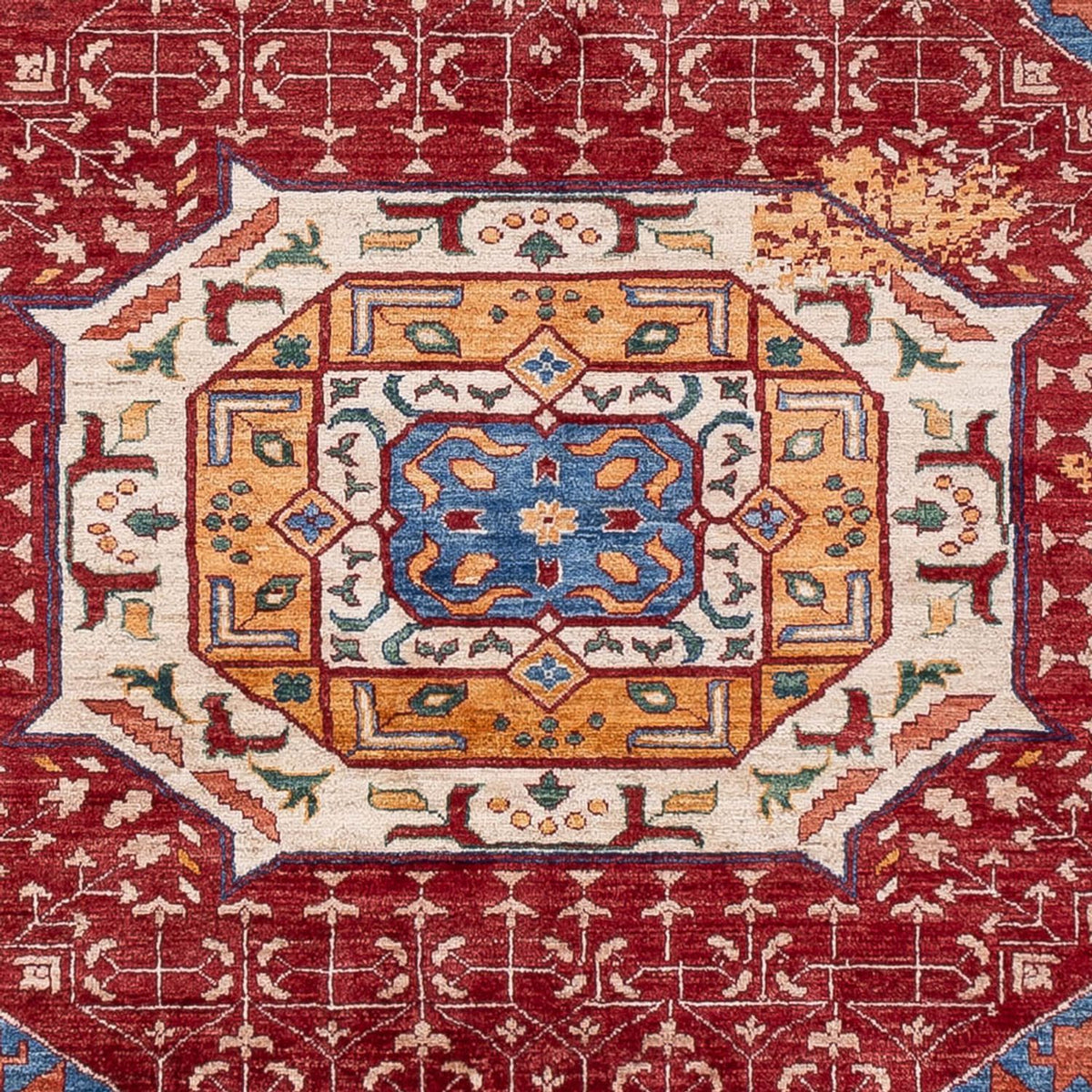 Designer Teppich - 288 x 247 cm - mehrfarbig