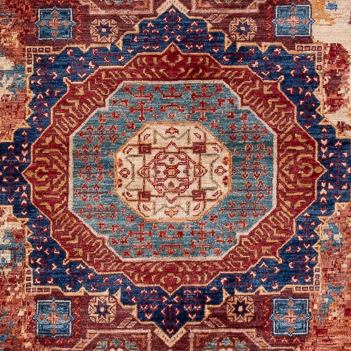 Designer Teppich - 233 x 169 cm - mehrfarbig