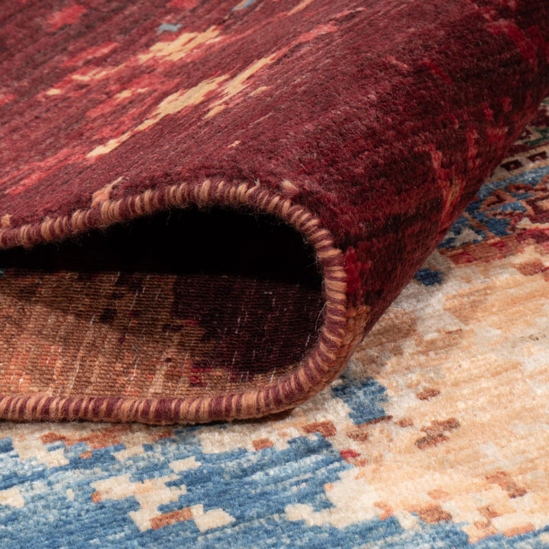 Designer Teppich - 241 x 171 cm - mehrfarbig