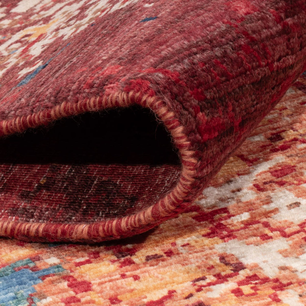 Designer Teppich - 233 x 172 cm - mehrfarbig