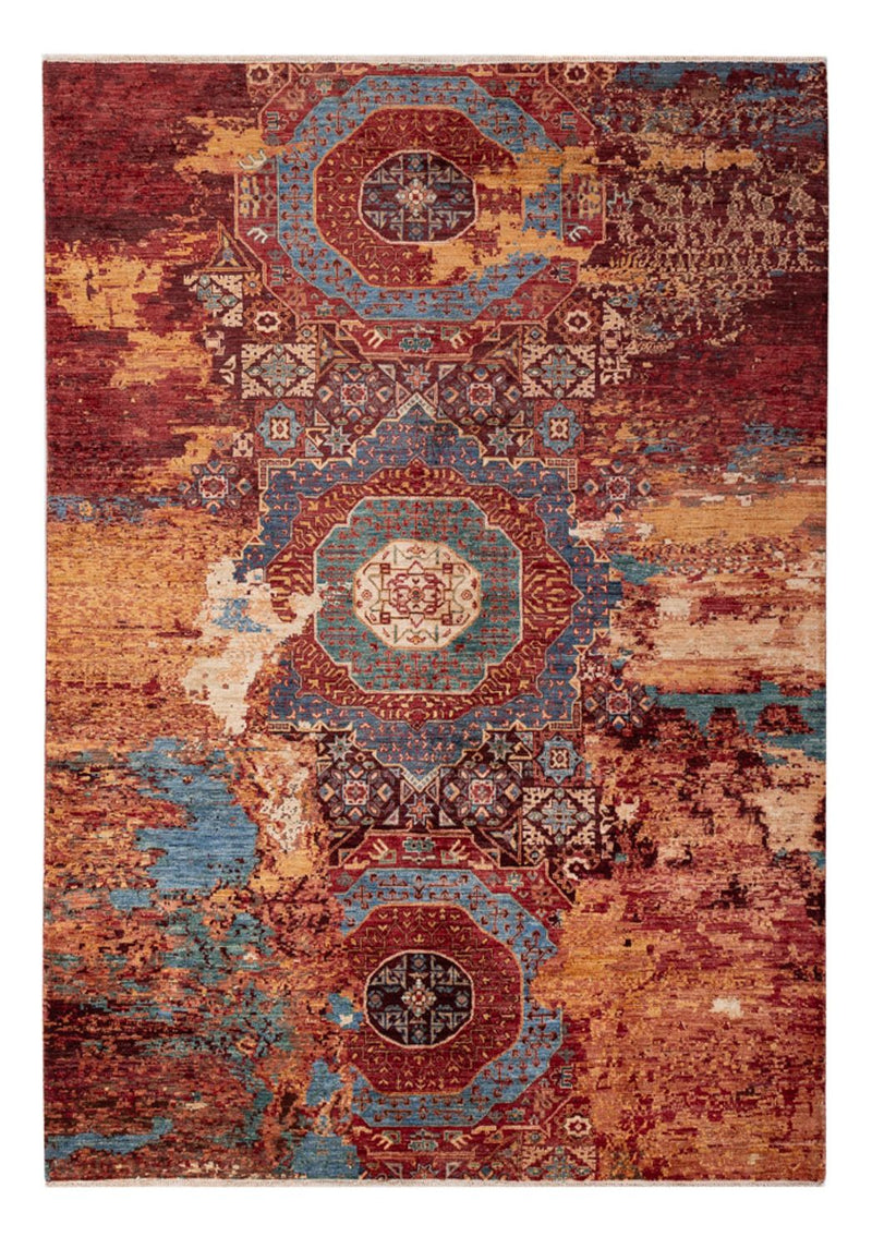 Designer Teppich - 248 x 172 cm - mehrfarbig