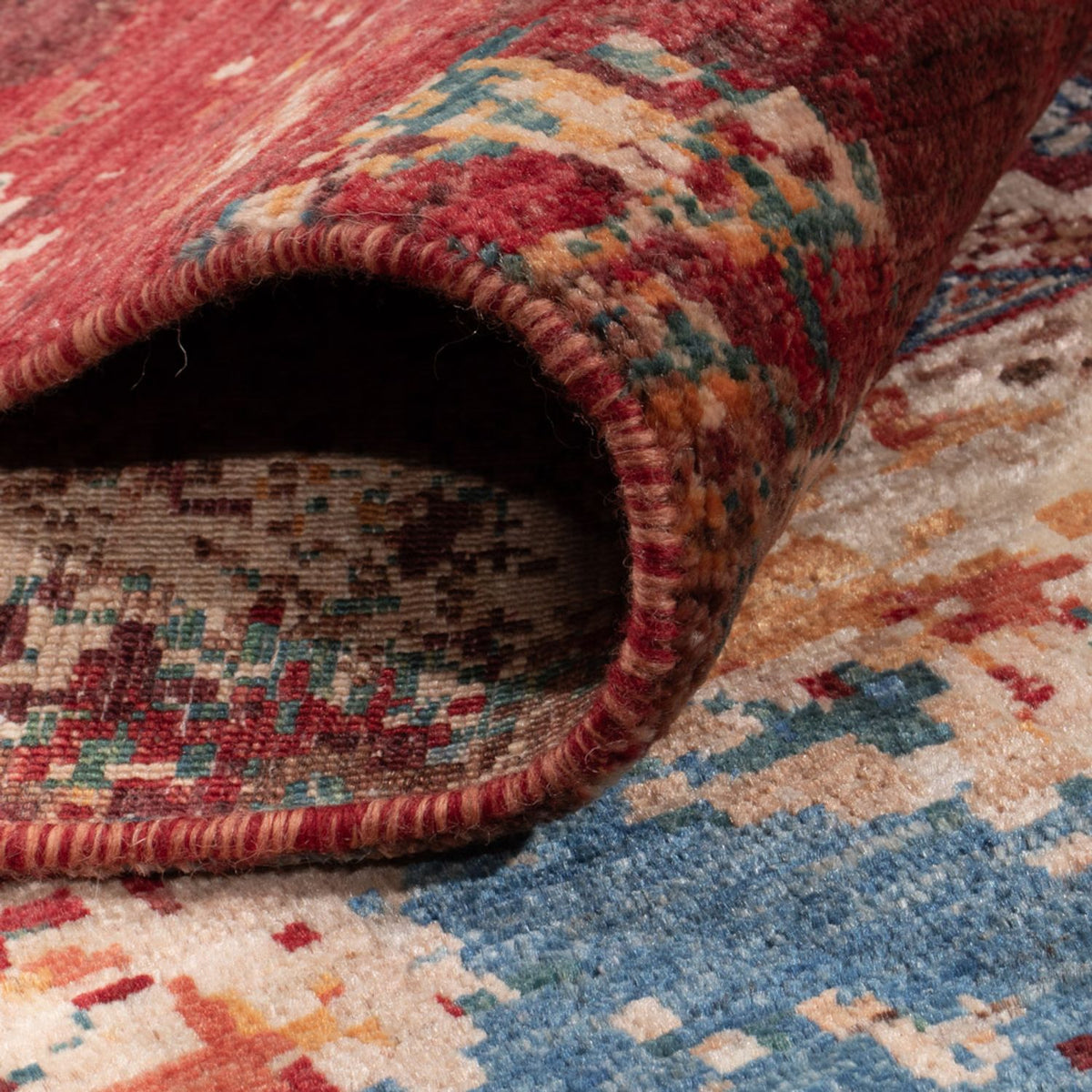 Designer Teppich - 228 x 170 cm - mehrfarbig