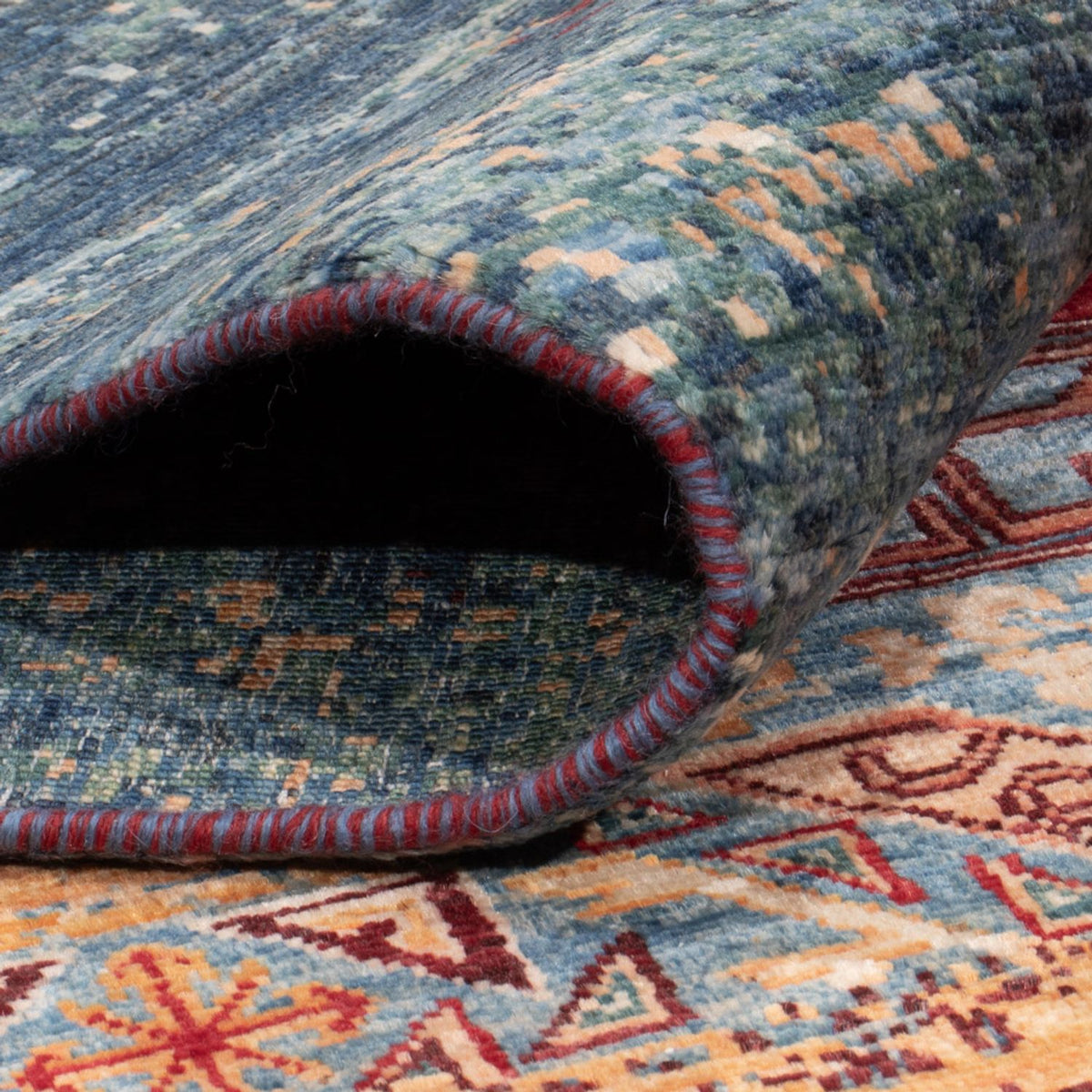 Designer Teppich - 239 x 173 cm - mehrfarbig