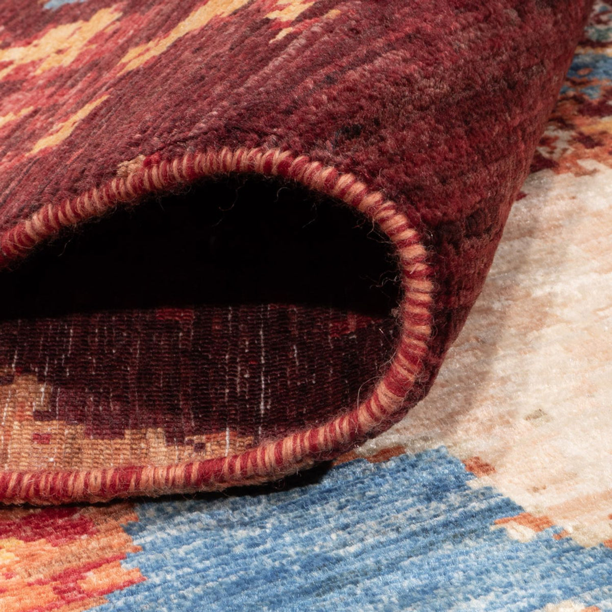 Designer Teppich - 236 x 174 cm - mehrfarbig