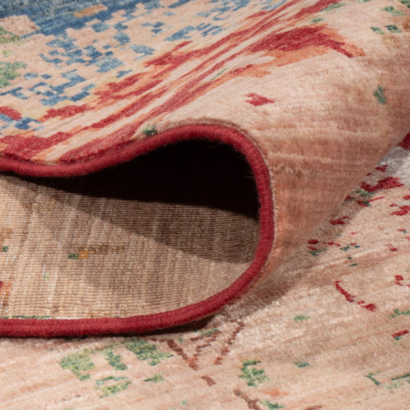 Designer Teppich - 239 x 175 cm - mehrfarbig