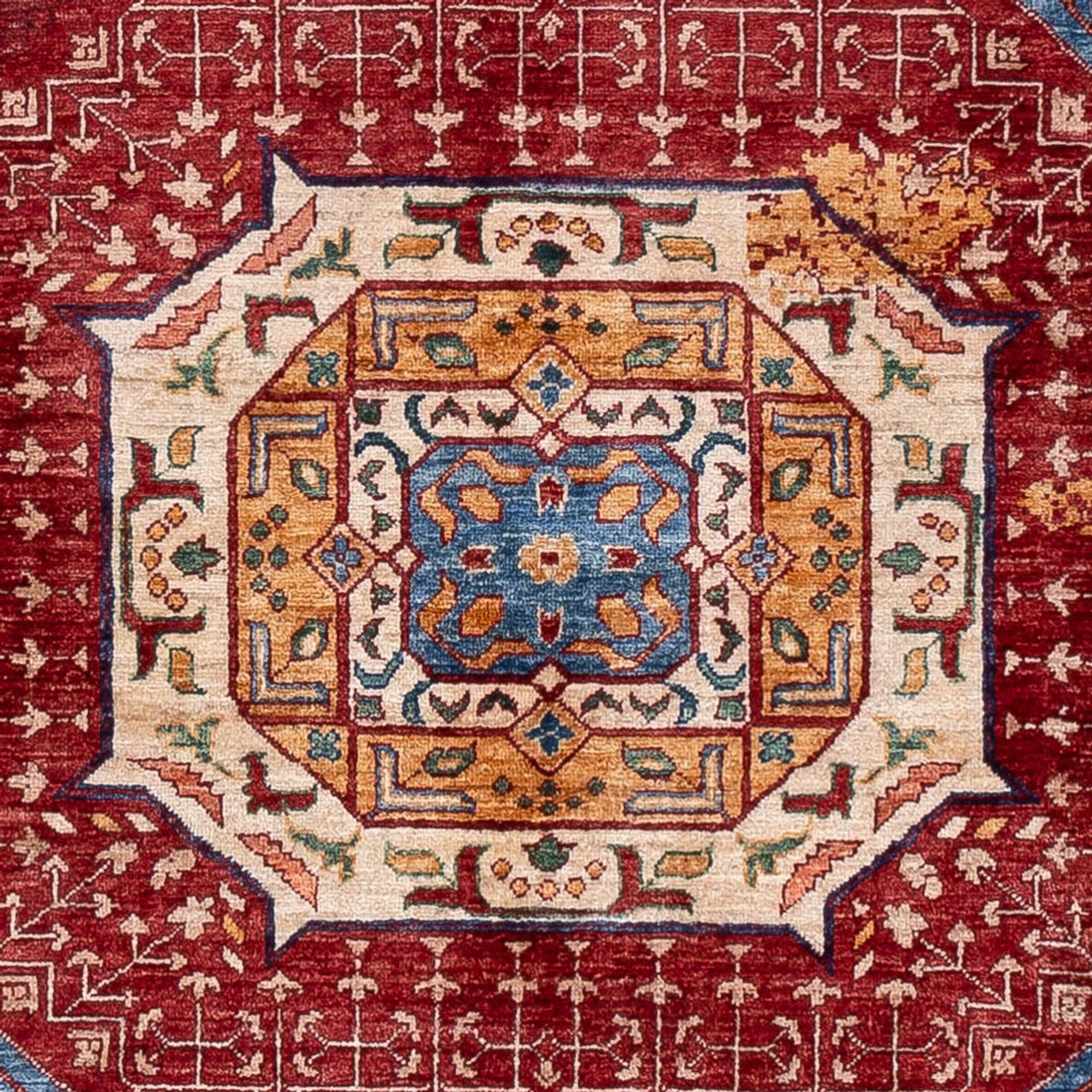 Designer Teppich - 230 x 176 cm - mehrfarbig