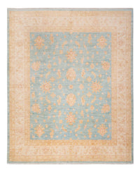Tapis Ziegler - 298 x 254 cm - turquoise
