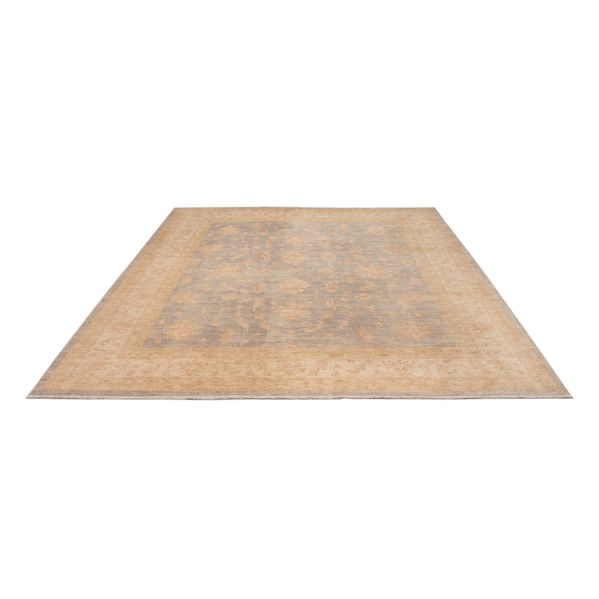 Ziegler Teppich - 298 x 250 cm - grau