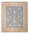 Ziegler Teppich 255x297cm - Orientteppich - hellblau - Rechteckig / Hellblau / 255 x 297 cm Rechteckig