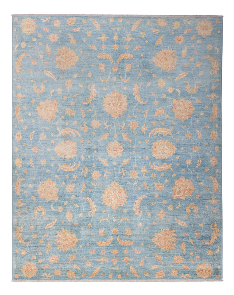 Ziegler Teppich - Modern - 309 x 252 cm - hellblau
