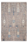 Ariana Tappeto 124x184cm - Tappeto orientale - grigio - Rettangolo / Grigio / 124 x 184 cm Rettangolo
