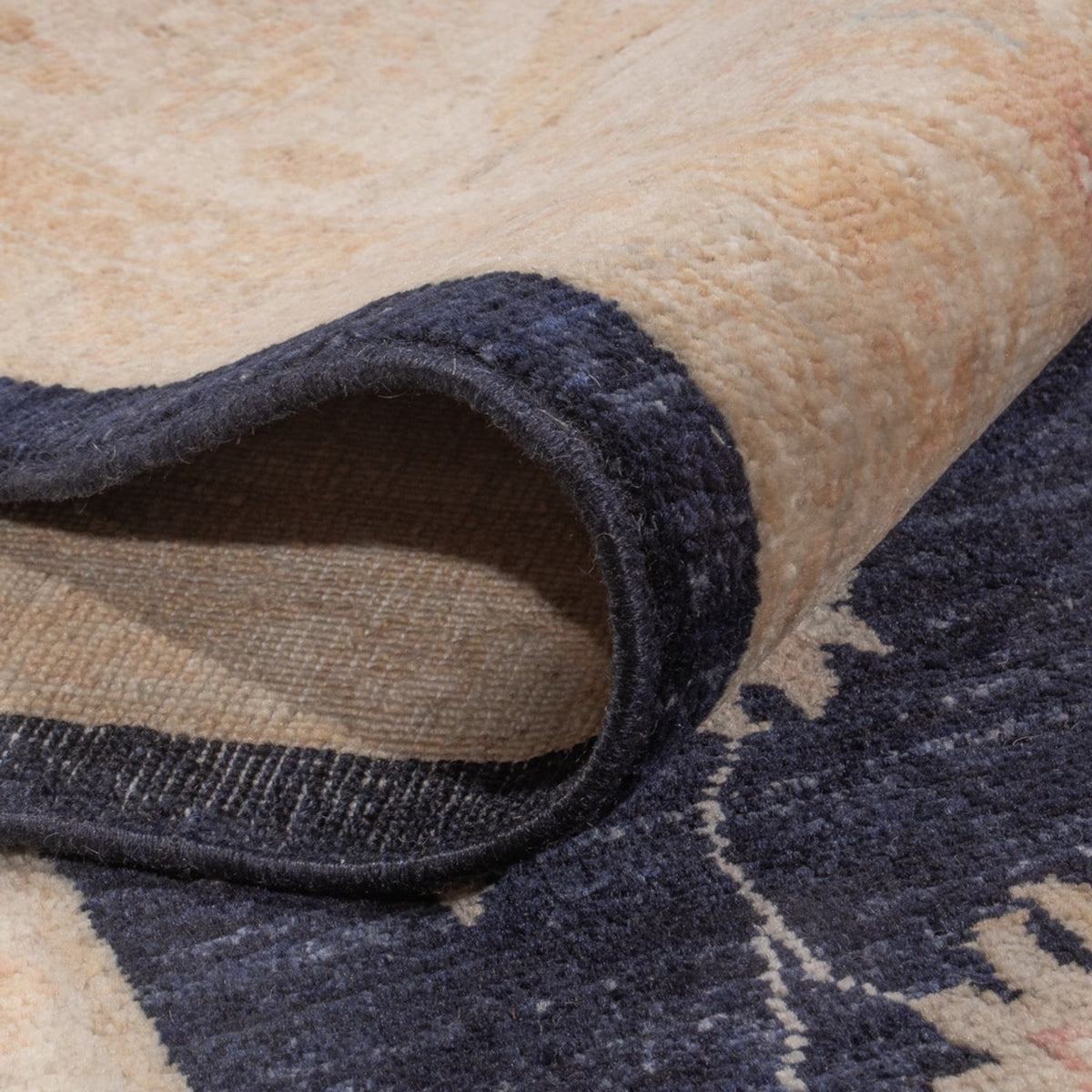 Ziegler Teppich - 310 x 253 cm - schwarz