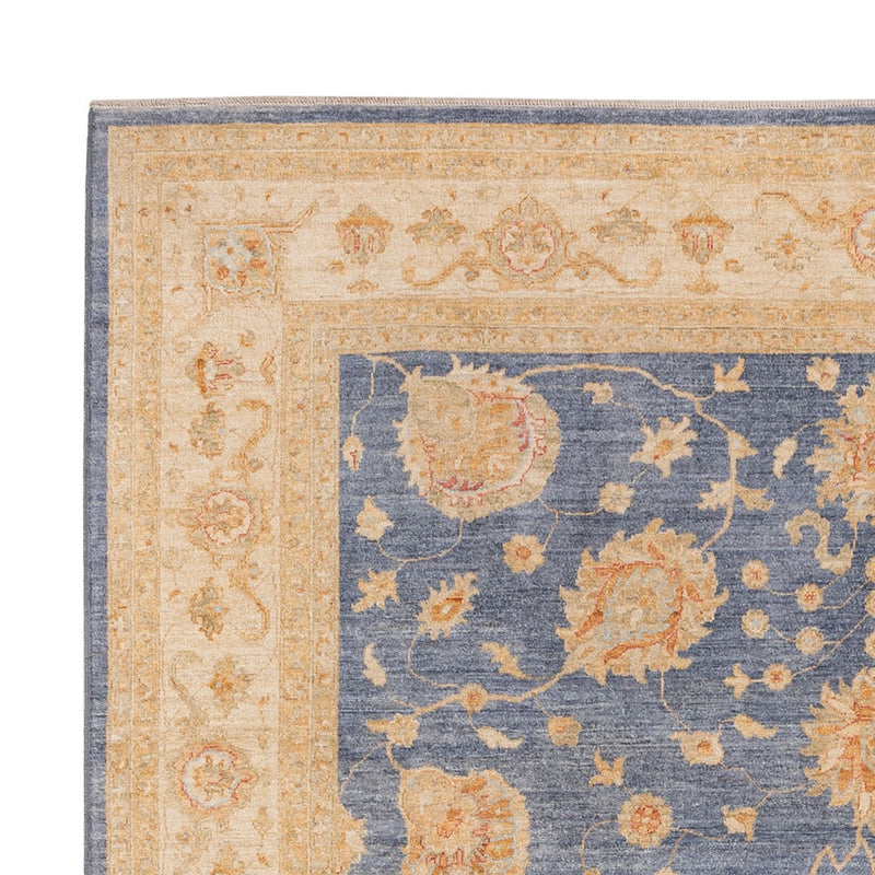 Ziegler Teppich - 299 x 250 cm - blau