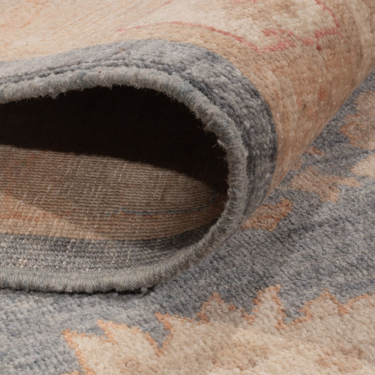 Ziegler Teppich - 292 x 249 cm - blau