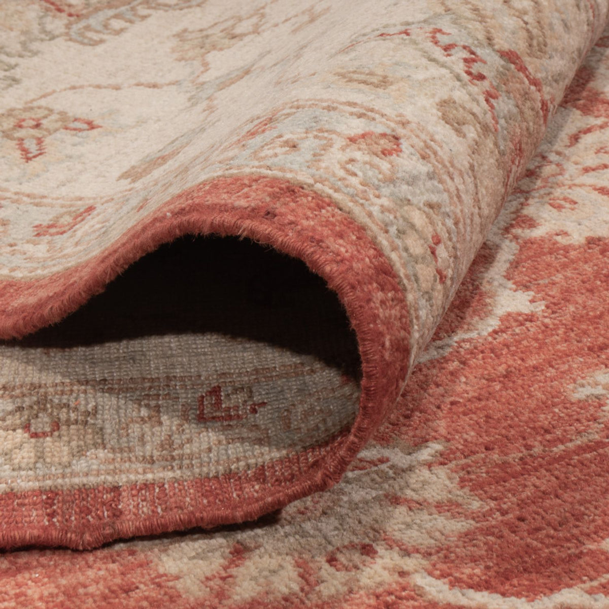 Ziegler Teppich - 298 x 256 cm - rot