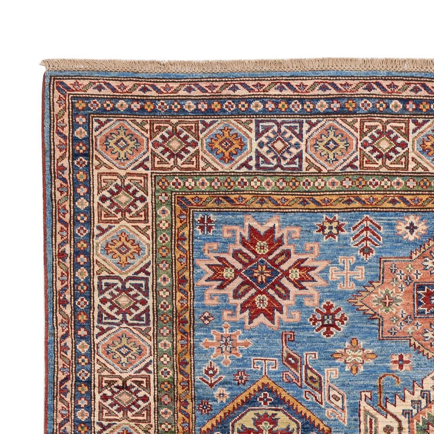 Ziegler Teppich - Kazak - 241 x 173 cm - hellblau