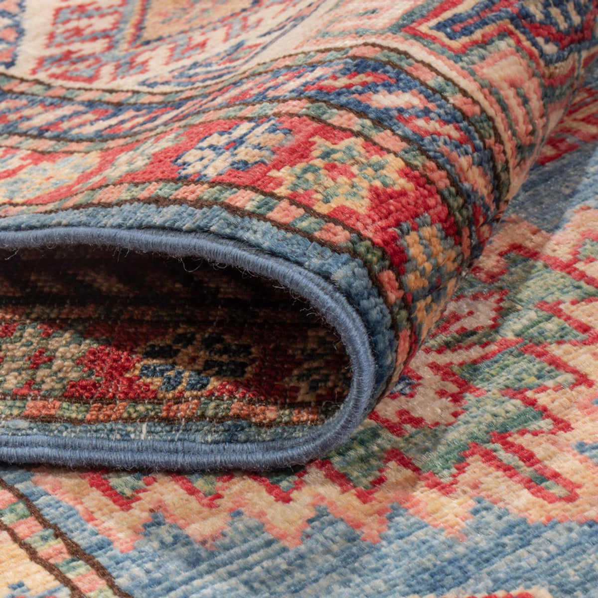 Ziegler Teppich - Kazak - 243 x 170 cm - hellblau