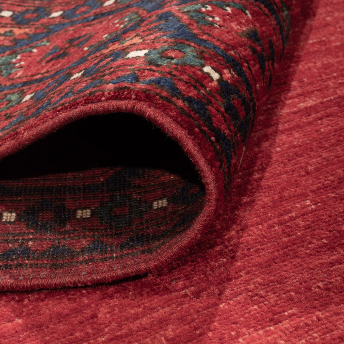 Afghan Teppich - Kunduz - 238 x 176 cm - rot