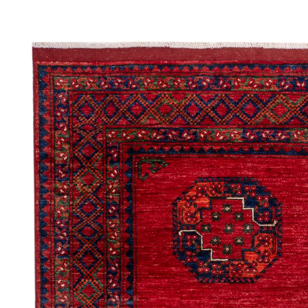 Afghan Teppich - Kunduz - 236 x 172 cm - rot