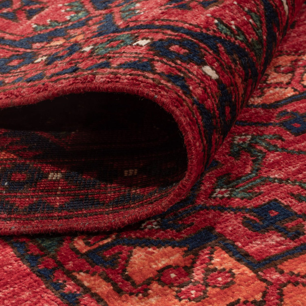 Afghan Teppich - Kunduz - 250 x 174 cm - rot